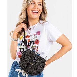 Straw Woven Belt Bag